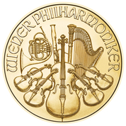 Wiener Philharmoniker 1/10 oz Gold 2023