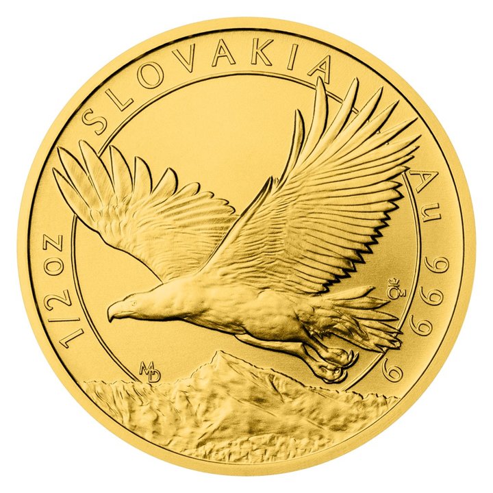  Niue: Slovakia Eagle 1/2 oz Gold 2023