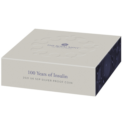 100 Years of Insulin Silver 2021 Proof 
