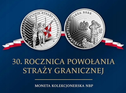 30th Anniversary of the Border Guard 10 PLN Silver 2022 Proof