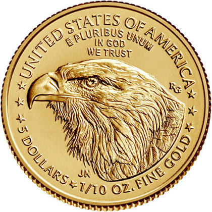 American Eagle 1/10 oz Gold 2022