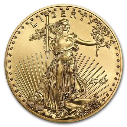 American Eagle 1 oz Gold 2021