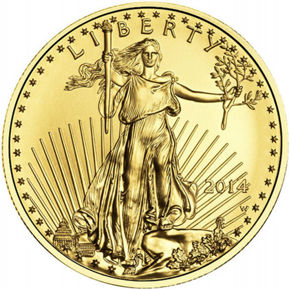 American Eagle 1 oz Gold Verschiedene Jahrgänge