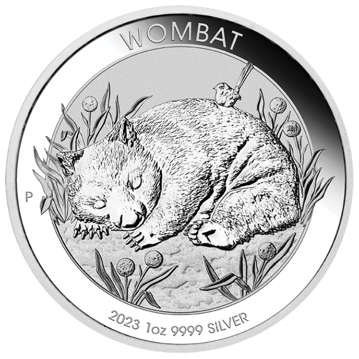 Australian Wombat 1 oz Silber 2023