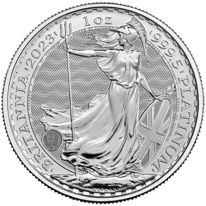 Britannia - King Charles III 1 oz Platinum 2023