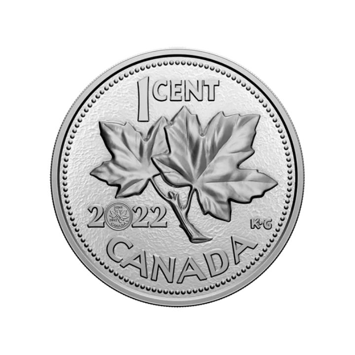 Canada: 10th Anniversary of the Last Penny 5000 g Silber 2022 Proof Coin 
