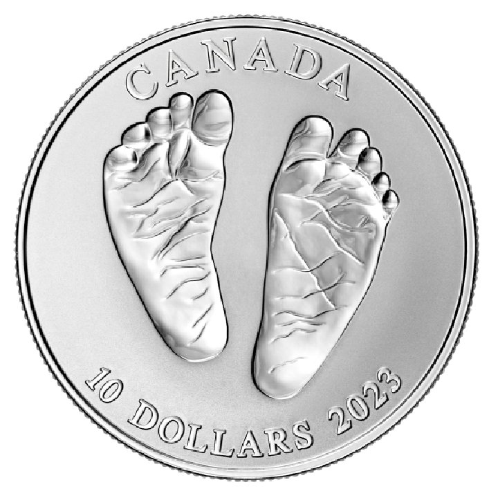 Canada: Welcome to the World $10 Silber 2023 Proof Coin 
