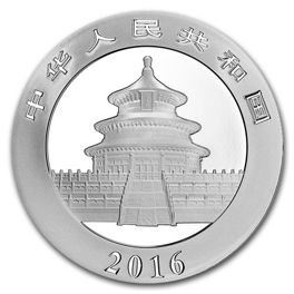 China Panda 30 gram Silber 2016