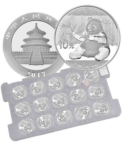 China Panda 30 gram Silber 2017