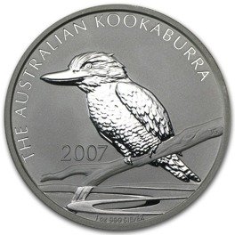 Kookaburra 1 oz Silber 2007 