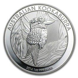 Kookaburra 1 oz Silber 2014 