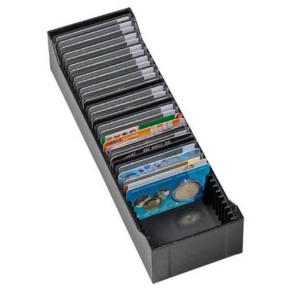 Leuchtturm - LOGIK archive box for 40 gold bars in blister packaging or CoinCards
