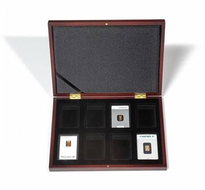 Leuchtturm - VOLTERRA presentation case for 8 x gold bar in blister packaging