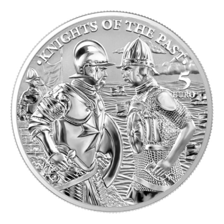Malta: Knights of the Past 1 oz Silber 2022