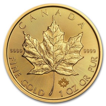 Maple Leaf 1 oz Gold 2019