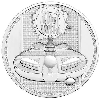 Music Legends: THE WHO 1 oz Silber 2021