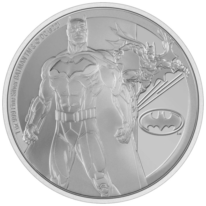 Niue: DC Comics - Batman 1 oz Silber 2022 Proof