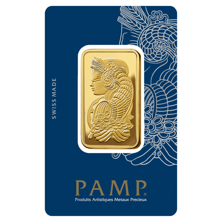 Pamp Suisse Fortuna Veriscan 1 oz Gold Bar LBMA