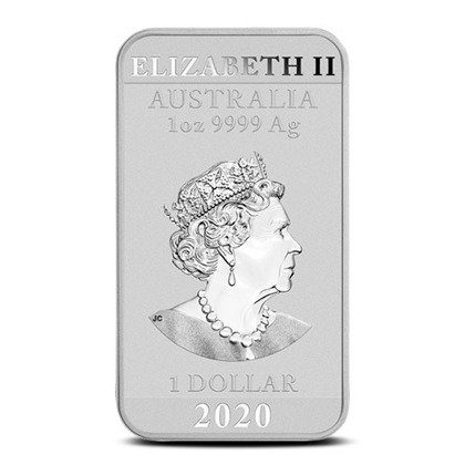 Silbermünze Bar Drache 1 oz Silber 2020
