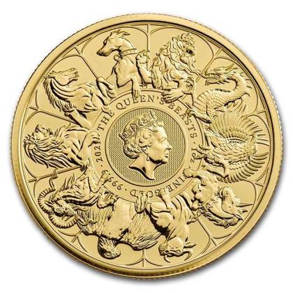 The Queen’s Beasts 2021: Completer 1 oz Gold