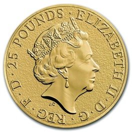 The Queen’s Beasts: Lion of England 1/4 oz Gold 2016