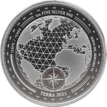 Tokelau: Terra 1 oz Silber 2021