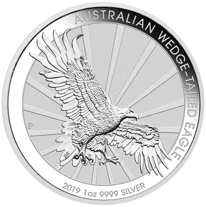 Wedge-Tailed Eagle 1 oz Silber 2019