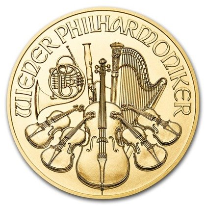 Wiener Philharmoniker 1 oz Gold 2019