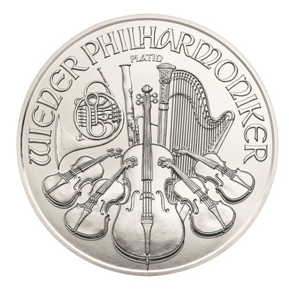 Wiener Philharmoniker 1 oz Platin 2022