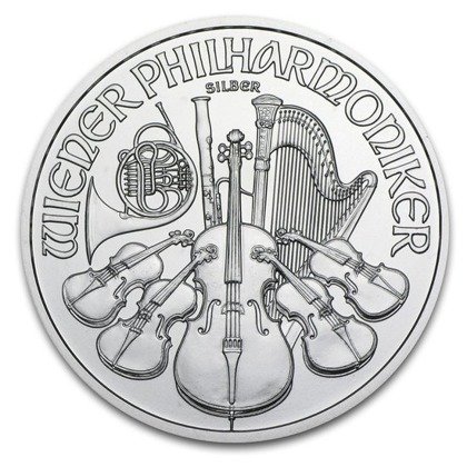 Wiener Philharmoniker 1 oz Silber 2014