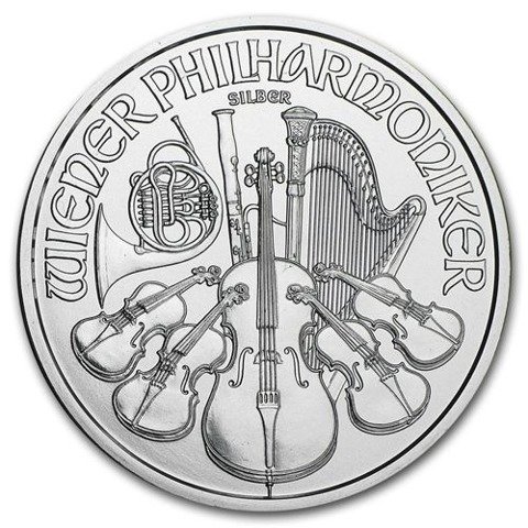 Wiener Philharmoniker 1 oz Silber verschiedene Jahrgänge