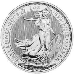 Britannia 1 oz Silber verschiedene Jahrgänge
