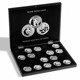 Leuchtturm - Presentation case for 20 Panda 1oz silver coins