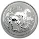 Lunar II: Jahr des Pferd 1/2 oz Silber 2014
