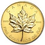 Maple Leaf 1 oz Gold 1986