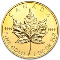 Maple Leaf 1 oz Gold 2010