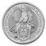 The Queen’s Beasts: The Griffin 1 oz Platin 2018