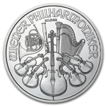 Wiener Philharmoniker 1 oz Silber Verschiedene Jahrgänge