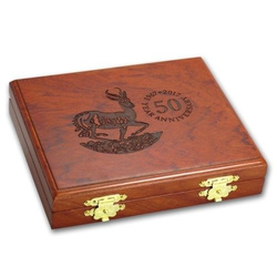 2-Stück Silber Barren & Münzen Set (50 Jahre) Krugerrand 2017