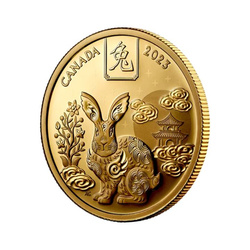 Canada: Lunar Year of the Rabbit Gold 2023 Proof 