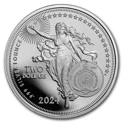 Niue: Icons of Inspiration - Beethoven 1 oz Silver 2024 Proof Coin