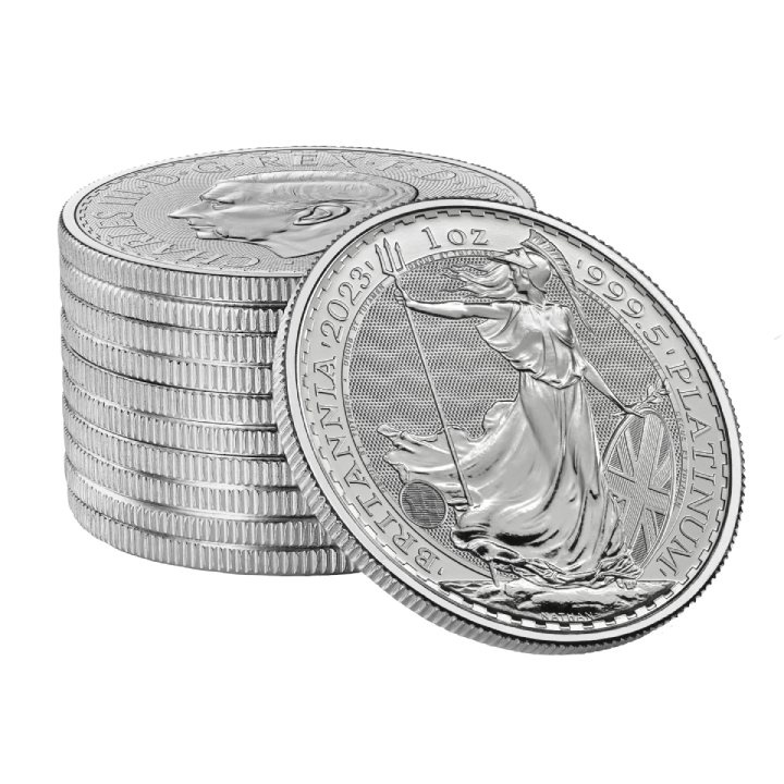 Britannia - King Charles III 1 oz Platinum 2023