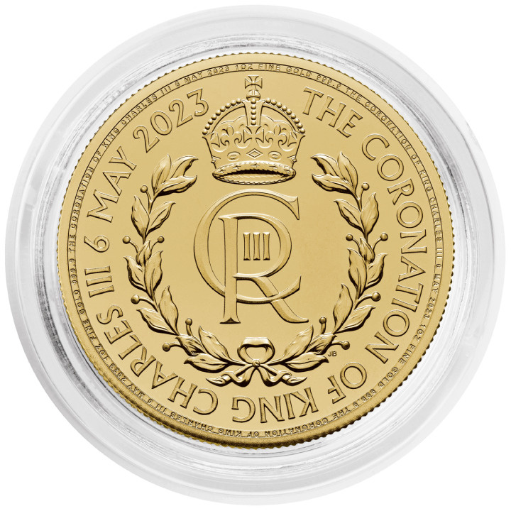 The Coronation of His Majesty King Charles III 1/10 uncji Złota 2023