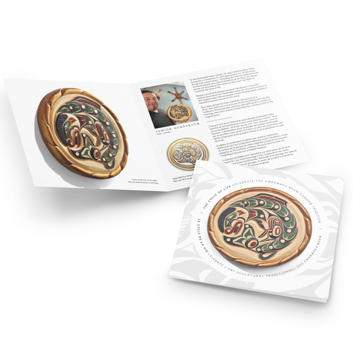 Kanada: Az élet körforgása 10 uncia ezüst 2024 Proof