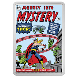 Niue: Marvel Comix - Journey into Mystery colorato 2 once d'argento 2023 Proof