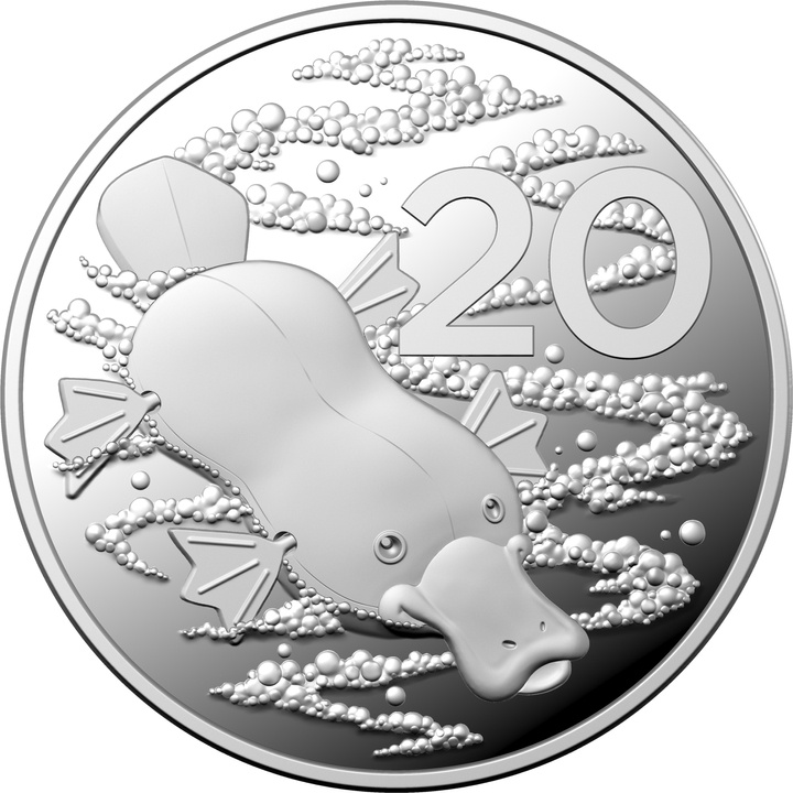 Set 6 monede Australian Baby 2023 Proof