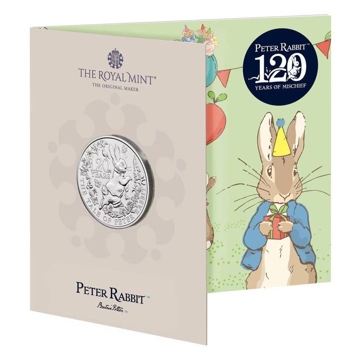 Peter Rabbit Cupronichel 2022