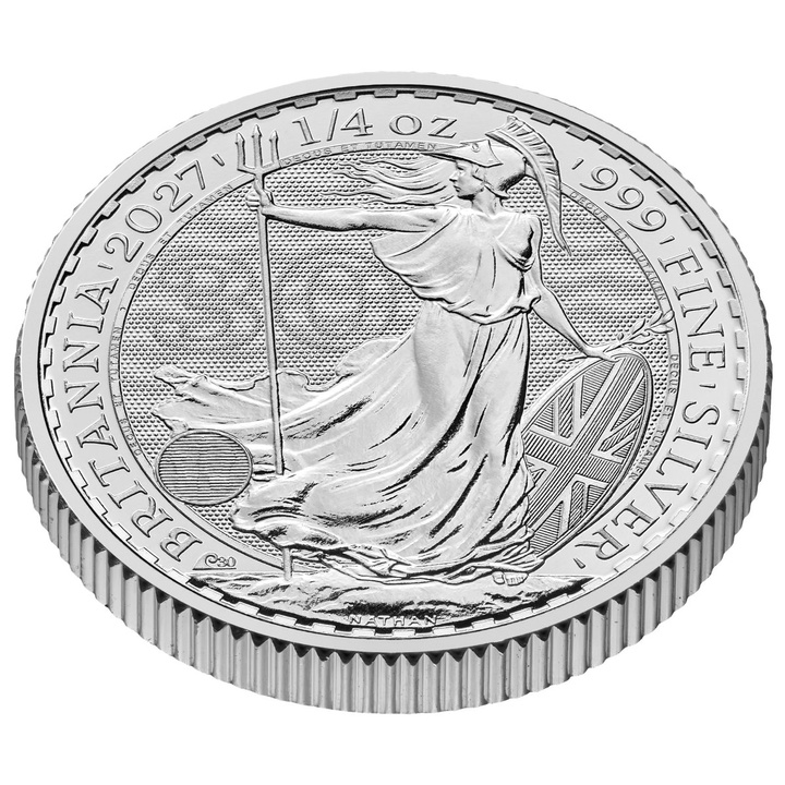 Silver Coin Britannia 1/4 oz Silver 2027