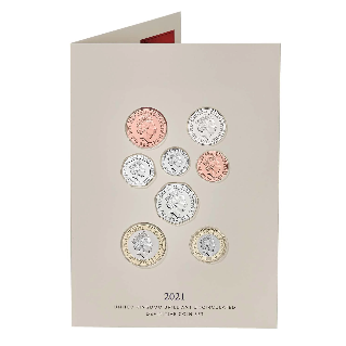 Set of 8 coins United Kingdom 2021
