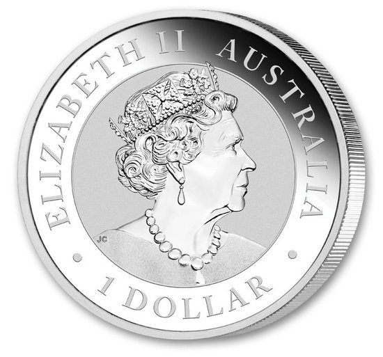 Orzeł Australijski 1 uncja Srebra 2021
